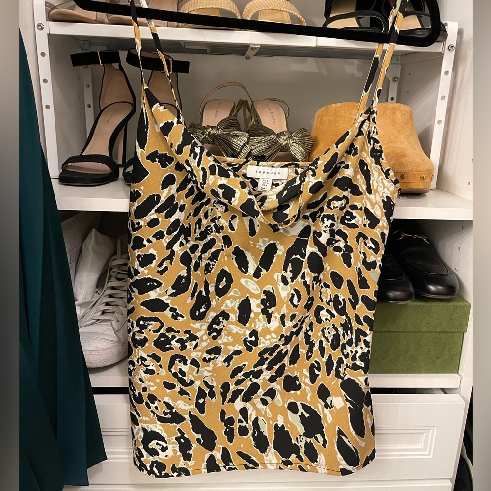 EUC top shop cowl neck tank | 4